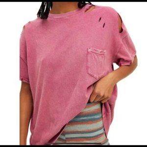 NWT Free People Rubi Tee in Fairytale Size XS